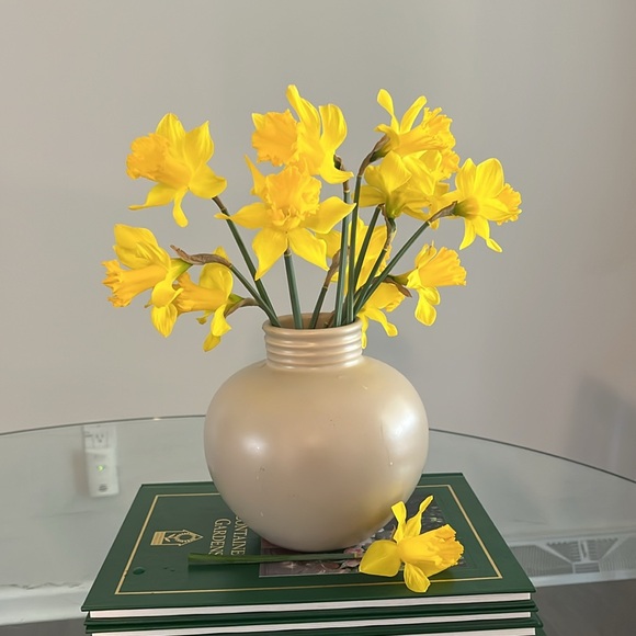 Haeger Pottery Vase 1993 Pottery Cream Organic Modern Retro Boho MCM Vintage - Picture 2 of 8